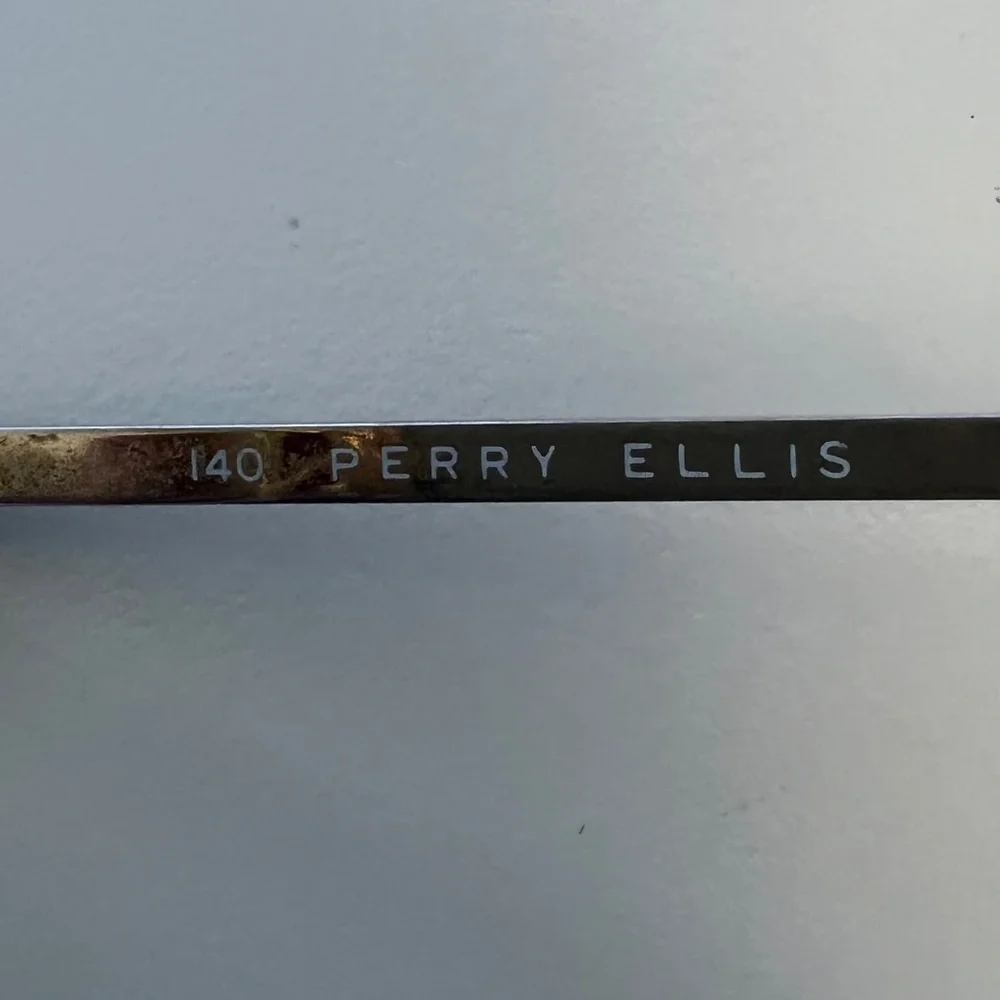 Vintage Perry Ellis Eyeglass Frame Tortoise‎ 140 PE 63 140 52 18 80s